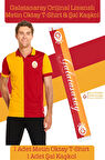 Galatasaray Orijinal Lisanslı Match Day T-shirt + Şal Kaşkol