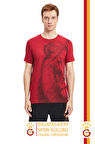 Galatasaray Orijinal Lisanslı Aslan Baskılı T-Shirt