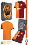 Galatasaray Orijinal 2024/2025 Parçalı İç Saha Taraftar Forma Gs Aslan Baskılı Hediyelik  Kutulu