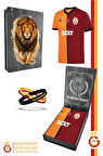 Galatasaray Orijinal 2024/2025 Parçalı İç Saha Taraftar Forma Bileklik Hediyeli Özel Tasarım Kutulu