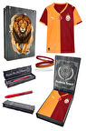 Galatasaray Orijinal Lisanslı 2025/26 Parçalı Yeni Sezon Forma Uçlu Kalem + Bileklik Set 