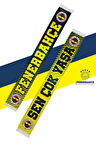 Fenerbahçe Orijinal Lisanslı Sen Çok Yaşa Fenerbahçe Saten Şal Atkı