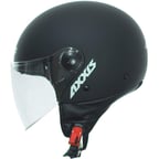 Axxis Square Solid Matt Black Full Face Motosiklet Kaskı