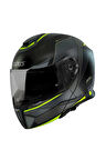 AXXIS GECKO SV CAPITAL B3 MATT FLUOR YELLOW ÇENE AÇILIR MOTOSİKLET KASKI