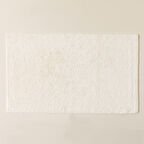 Bamboo Solid Banyo Paspası 70x130 cm Ekru