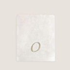 Solid Nakışlı Yüz Havlusu 50x90 cm Ekru