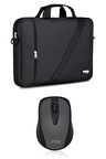 Classone BND200 Ekonomik Notebook  Çantası+Inca Kablosuz Mouse