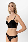 Pierre Cardin Dantelli Push Up Büstiyer Takım