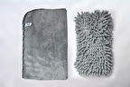 Spark 2316 Mikrofiber Büyük Boy Peluş Oto Kurulama Bezi ve 7040 Yıkama & Temizlik Süngeri 2'li Set 