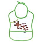 BabyJem Poli Muşamba Küçük Mama Önlüğü 030 Yeşil