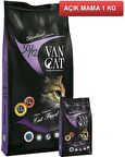 Vancat Sterilised Tavuklu Kısırlaştırılmış Kedi Maması 1 Kg AÇIK