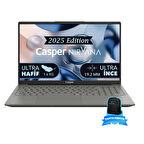Casper Nirvana X600.1342-BF00X-G-F-CANEX16 Intel Core i5-13420H 16GB RAM 1TB NVME SSD Freedos ' + Excalibur 15.6"-16" Sırt Çantası Siyah Hediye