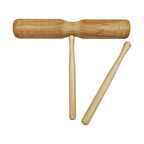 Jwin JDH-402 Tik-Tak Ahşap Blok Vurmalı Çalgı Orff - Ritim Aleti