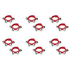 Jwin BZ-402S 6'lı Bilek Zili Orff - Ritim Aleti Seti - Kırmızı