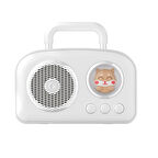 Jwin BR-220 Radyolu Bluetooth Hoparlör - Beyaz