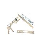 Kale Kilit 201 Alm Doğrama 20 Mm Silindirli Sürme Nikel