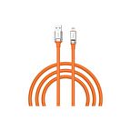 Sunix 3.4A Lightning Şarj ve Data Kablosu Turuncu SC-64