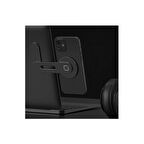 Sunix Metal Ayarlanabilir Laptop ve Monitör Yanı Manyetik Telefon Tutucu Siyah Stand-14
