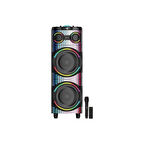 Sunix 100W 8000 Mah Çift Mikrofonlu Kumandalı 107cm Bluetooth Hoparlör BTS-320