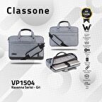 Classone Ravenna 15.6" VP1504 Çanta -Gri