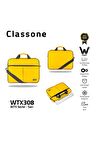 Classone Wtx308Wtx308 Wtxpro serisi 15.6 Inch Uyumlu Su Geçirmez Kumaş Macbook, Laptop , Notebook El