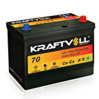 Aku Aku 12v 70 Ah N50 (260×173×225) Tam Kapalı Asya - Kraftvoll 18010010