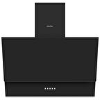 Simfer 8708 Siyah Duvar Tipi Davlumbaz