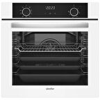 Simfer SB8216 Airfry 10 Programlı Beyaz Cam Ankastre Fırın