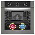 Simfer 8222 Ank. QS Büyük Pop-up 9 Fonk Gri Cam Power Turbo