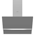 Simfer SD8740 60 Cm Premium Inox Dekorlu Gri Cam Davlumbaz