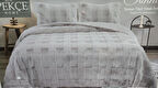 SONNİA ÇİFT KİŞİLİK YATAK ÖRTÜSÜ GRİ