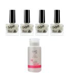 Kalyon Tırnak Setleştirici 4 Adet+Pompalı Aseton 200Ml