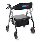 Comfort Plus Obez Alüminyum Rolatör | Geniş Gövdeli Tasarım, Yüksek Taşıma Kapasiteli Yürüteç DM-9200 XXL