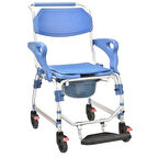 Poylin Alüminyum Banyo Tuvalet Sandalyesi | Hafif ve Taşınabilir Destek Çözümü P612