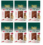 Nutri Canin Sığır Etli ve Kolajenli Tahılsız Köpek Et Ödülü 80 Gr. X 6 Adet