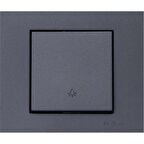 Ovivo Grano Füme Light Anahtar Çerçeveli