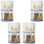 Nutri Canin Chicken&Fish Sandwich Köpek Ödülü 80 Gr x 4 Adet