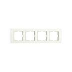 Ovivo Mina Beyaz Dörtlü Çerçeve