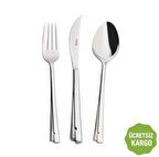 Emsan Accura 84 Parça 12 Kişilik Lüks Kutulu Çatal Kaşık Bıçak Seti