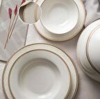 Emsan Yeni Riva 60 Parça 12 Kişilik Porselen Yemek Takımı