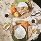 Emsan Leaf 32 Parça 6 Kişilik Kahvaltı/servis Takımı