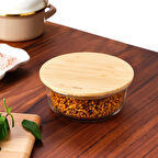 Emsan Naturel 650 ml Borosilikat Saklama Kabı