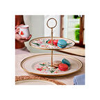 Emsan Nar Emaye Katlı Kurabiyelik 21X29 cm