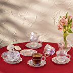 Emsan Hatrı Var Gökkuşağı 80 ml 6'lı Kahve Fincan Takımı