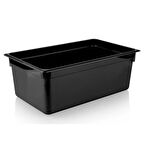 Kapp Polikarbon Siyah Gastronom Küvet 1/1 200 mm