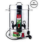 Yonca Çay Otomatı Elektirikli Semaver 40 Bardak