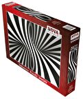 Nova Puzzle Siyah Beyaz Spiral İllüzyon 12+ Yaş Küçük Boy Puzzle 1000 Parça