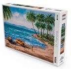Nova Puzzle Tropikal Ada Sahili 12+ Yaş Küçük Boy Puzzle 1000 Parça