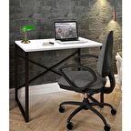 Bilgisayar Masası Çalışma Laptop Masası Beyaz 1181