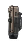 Quantoro Çift Torch Pürmüz Delicili/İğneli Kahverengi Metal Puro Çakmağı - TRZ1185